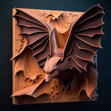 3D model Flying Fox (STL)